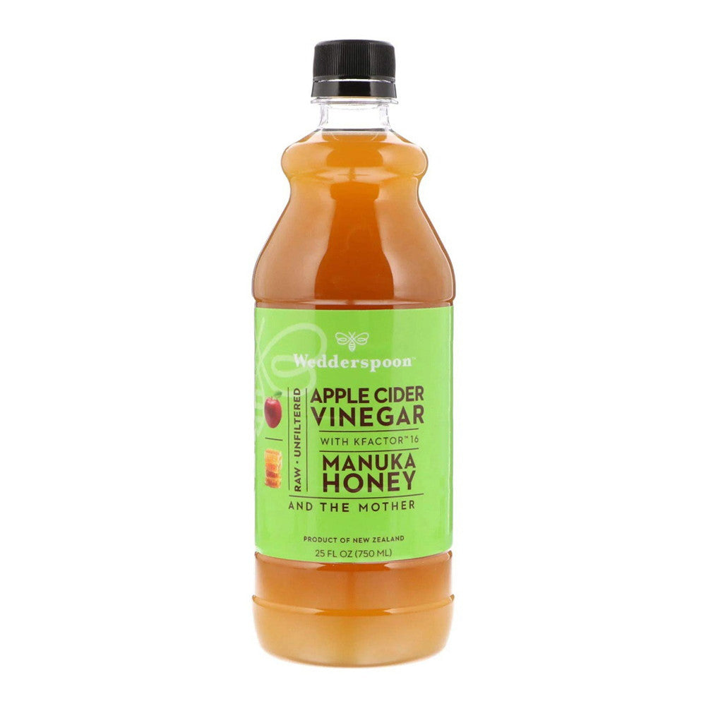 Wedderspoon Apple Cider Vinegar With Monofloral Manuka Honey And The Mother, 25 Oz
